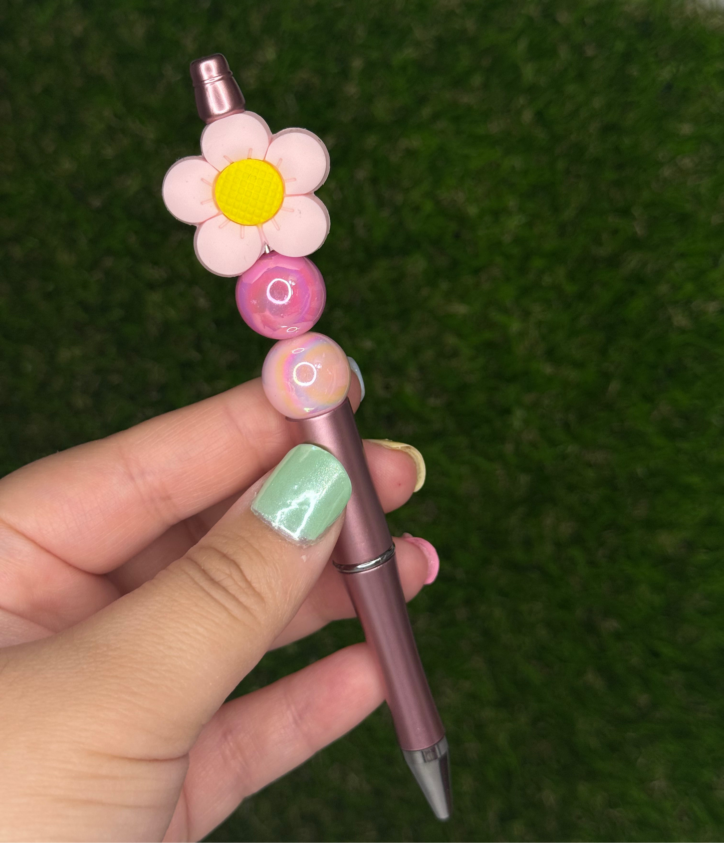 Pink Flower Pen