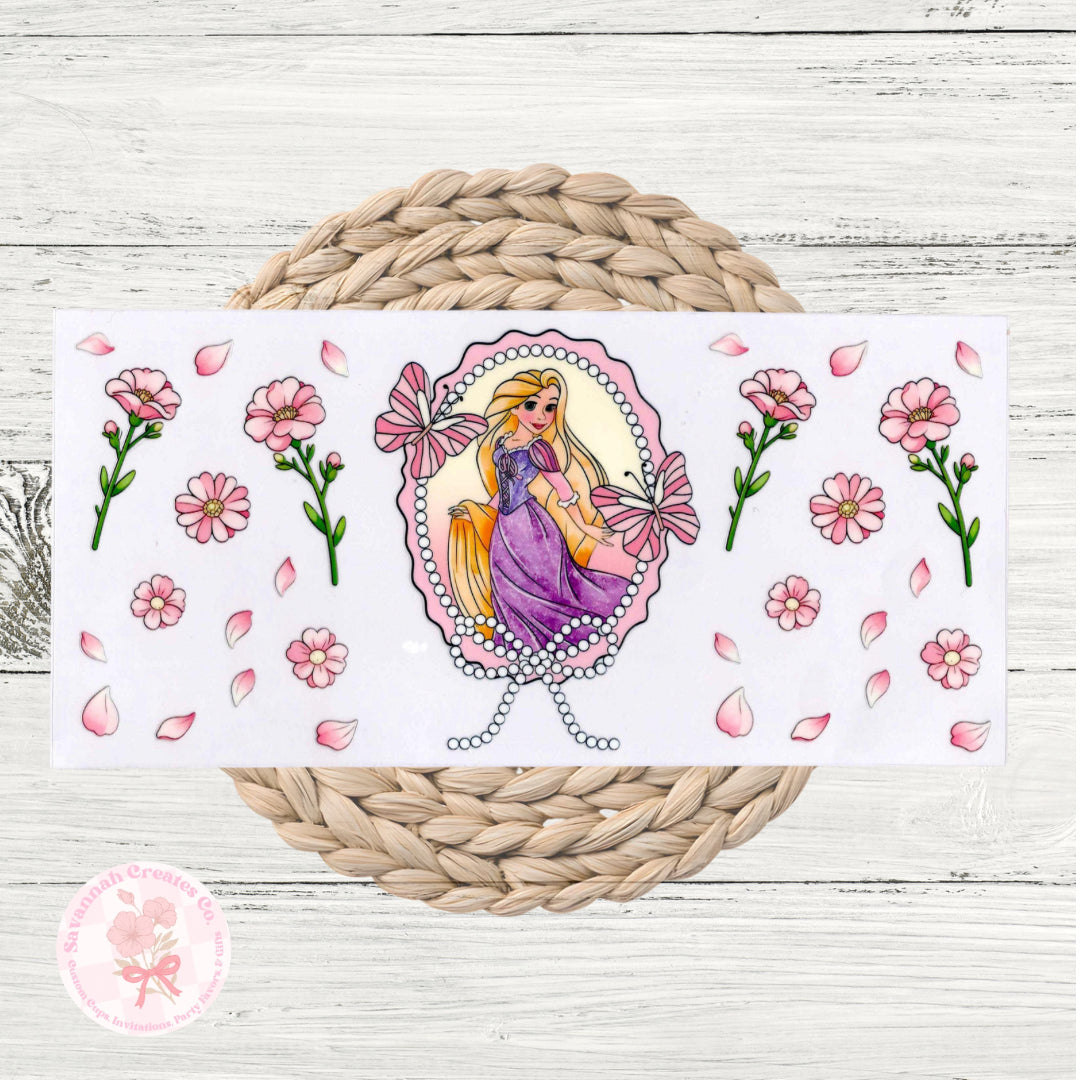Rapunzel UV DTF Wrap