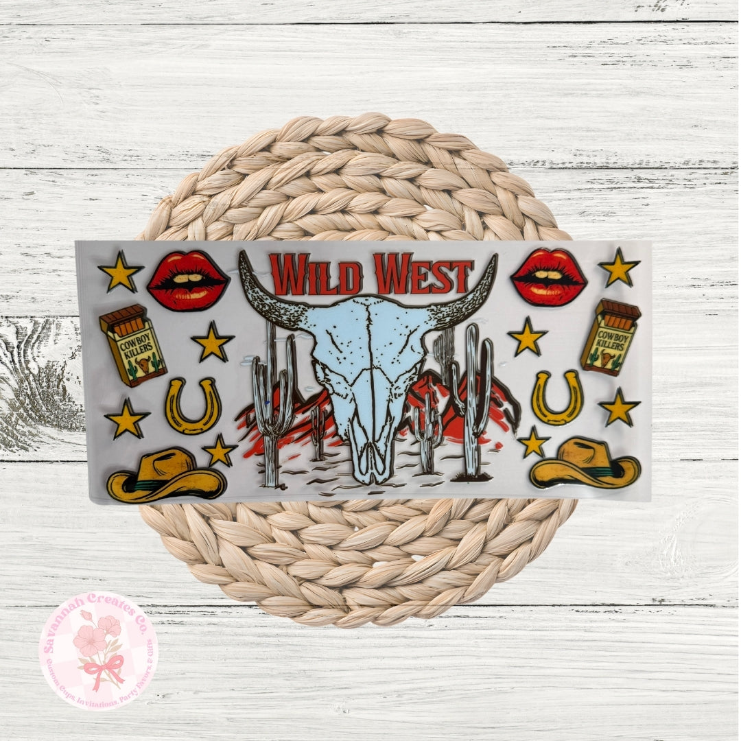 Wild West UV DTF Wrap
