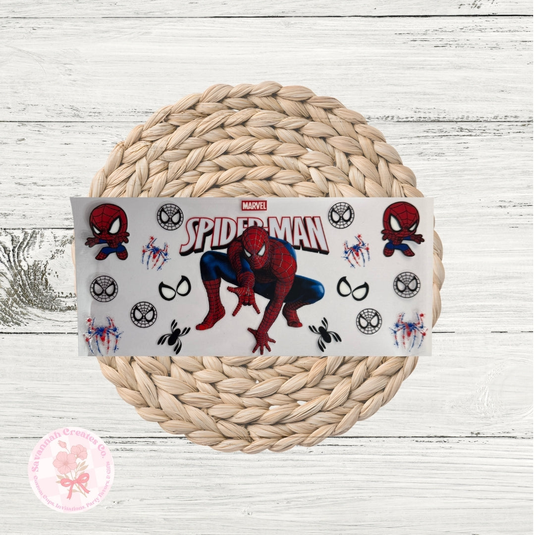 Spider Guy UV DTF Wrap