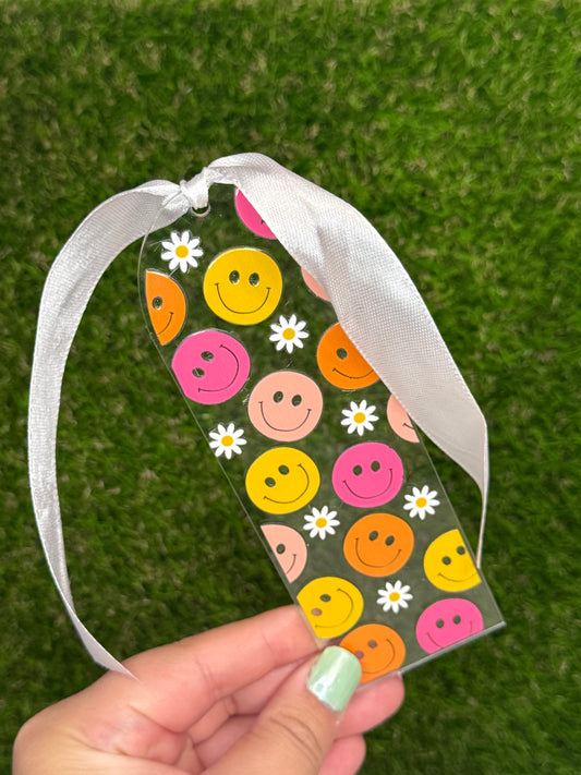 Smiley face bookmark
