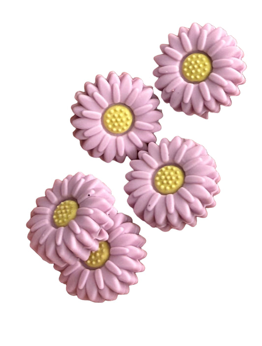 3D Lavender Sunflower Focal