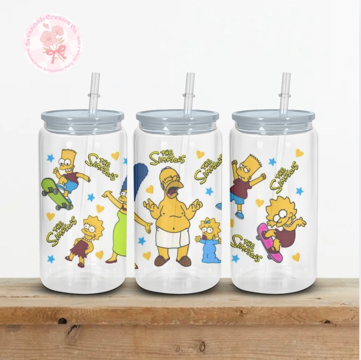 Yellow Cartoon Family