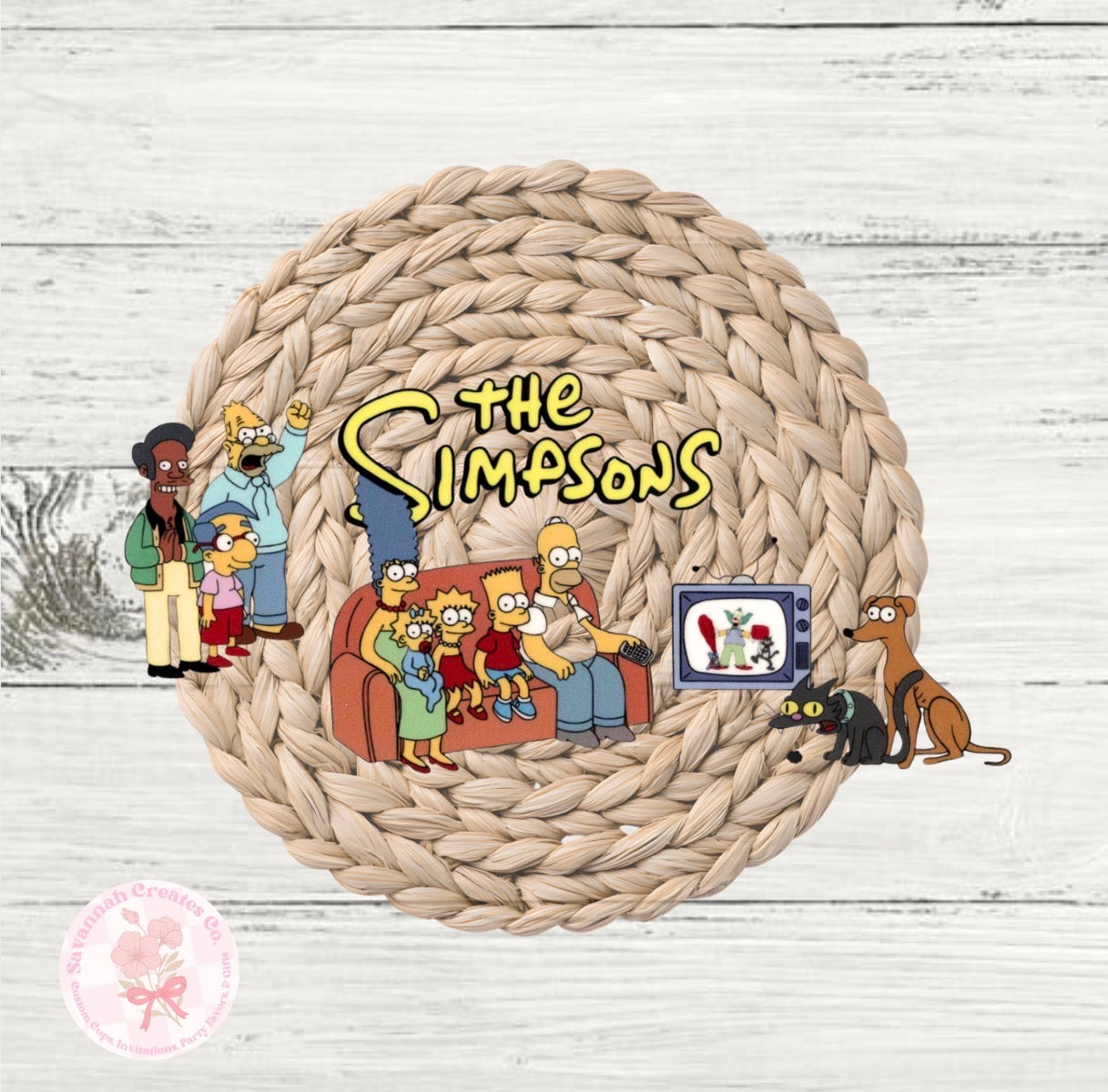 The Yellow Cartoon Family