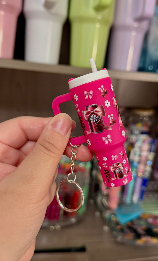 Dr. Pepper Mini Tumbler Keychain