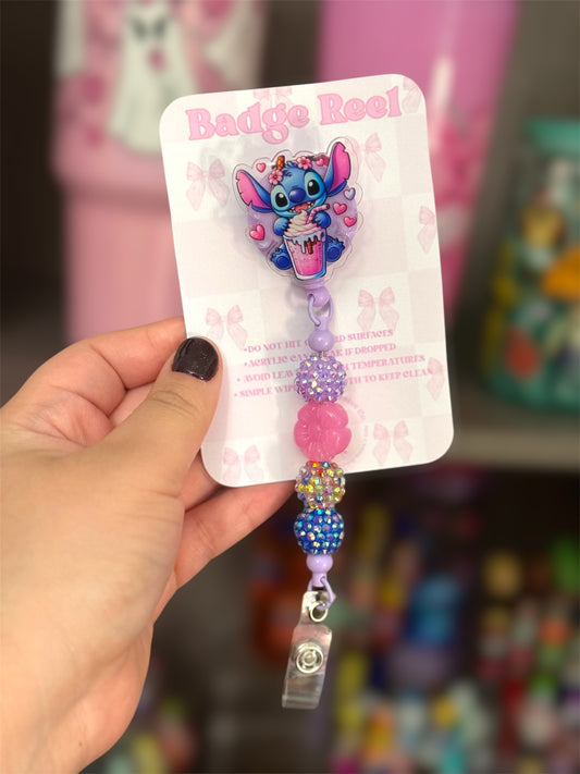 #1 Blue Alien Badge Reel