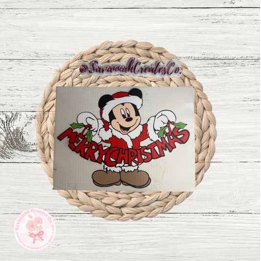 Mouse Christmas DTF