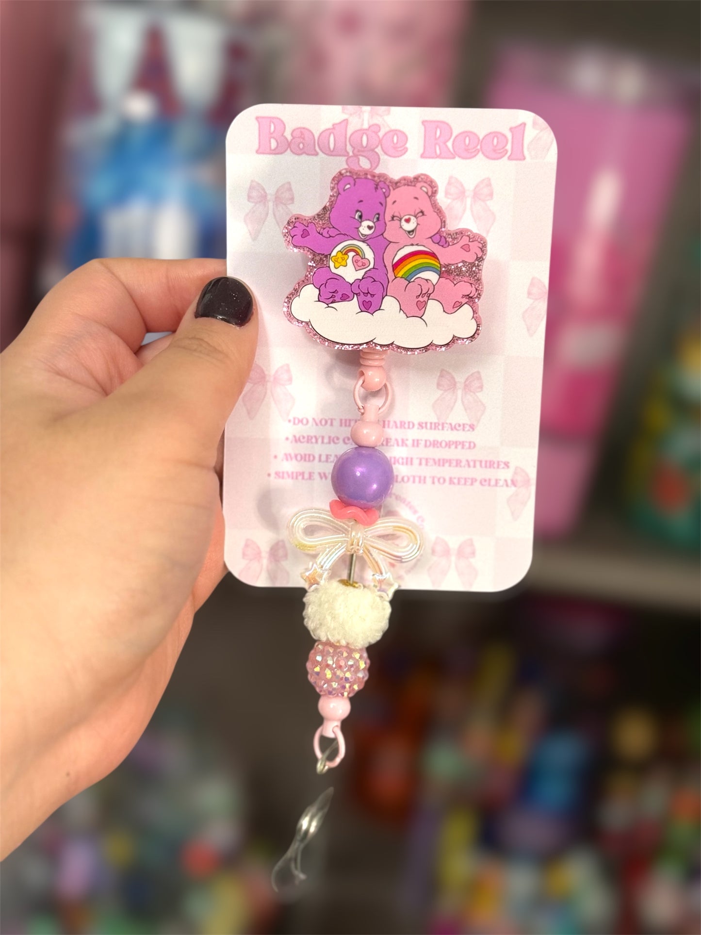 Colorful Bears Badge Reel