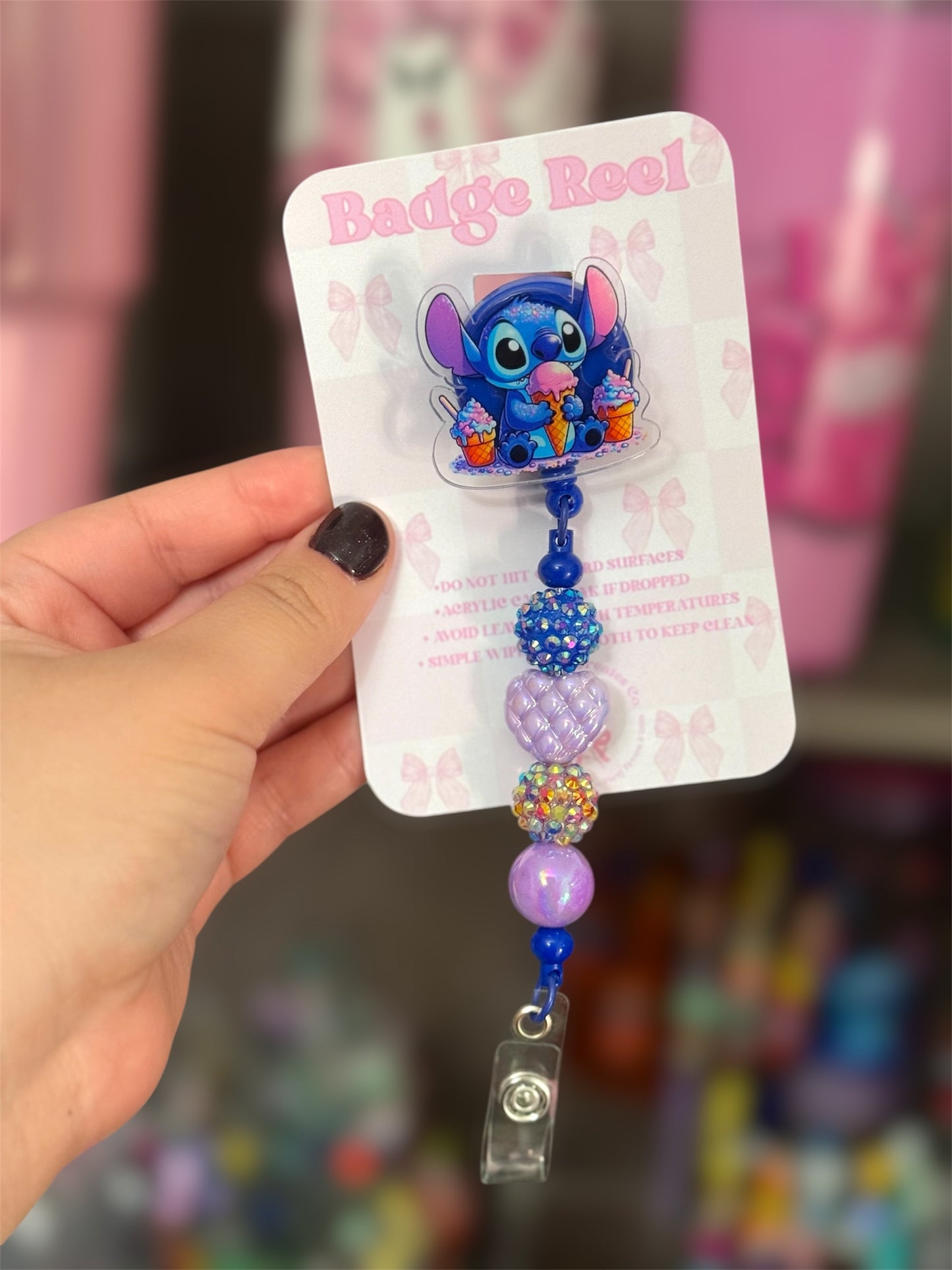 #2 Blue Alien Badge Reel