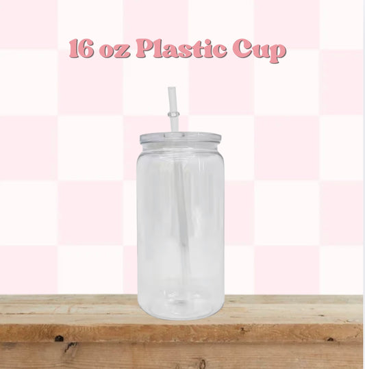 16 oz Acrylic Plastic Cup