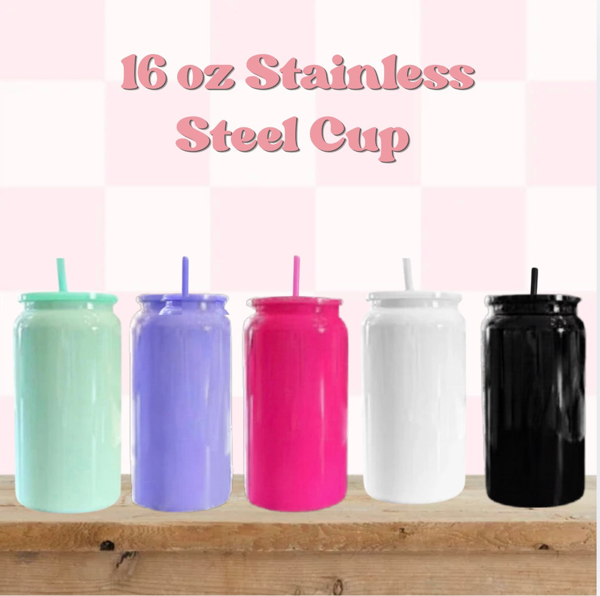 16 oz stainless steel cup
