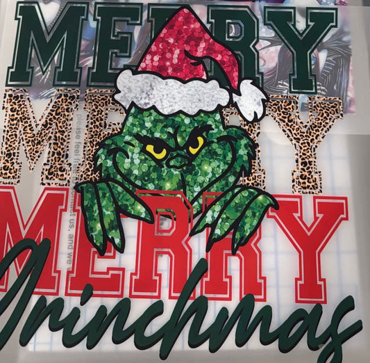 Merry Grinchmas DTF