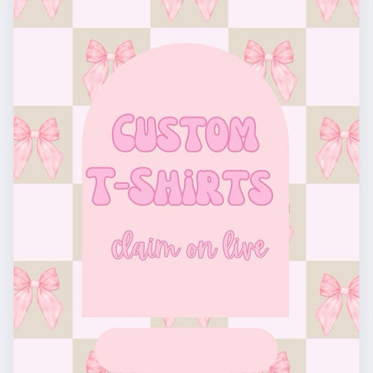 T-Shirts Claim On Live