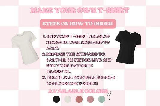 Make Your Own T-Shirt